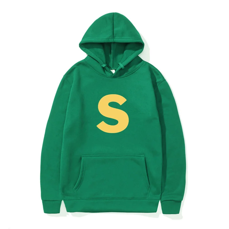 سترة Alvin and The Chipmunks_ The Squeakquel's Pullover Woman Manfashion بكتف منسدل متوفرة لأفضل صديق بقلنسوة