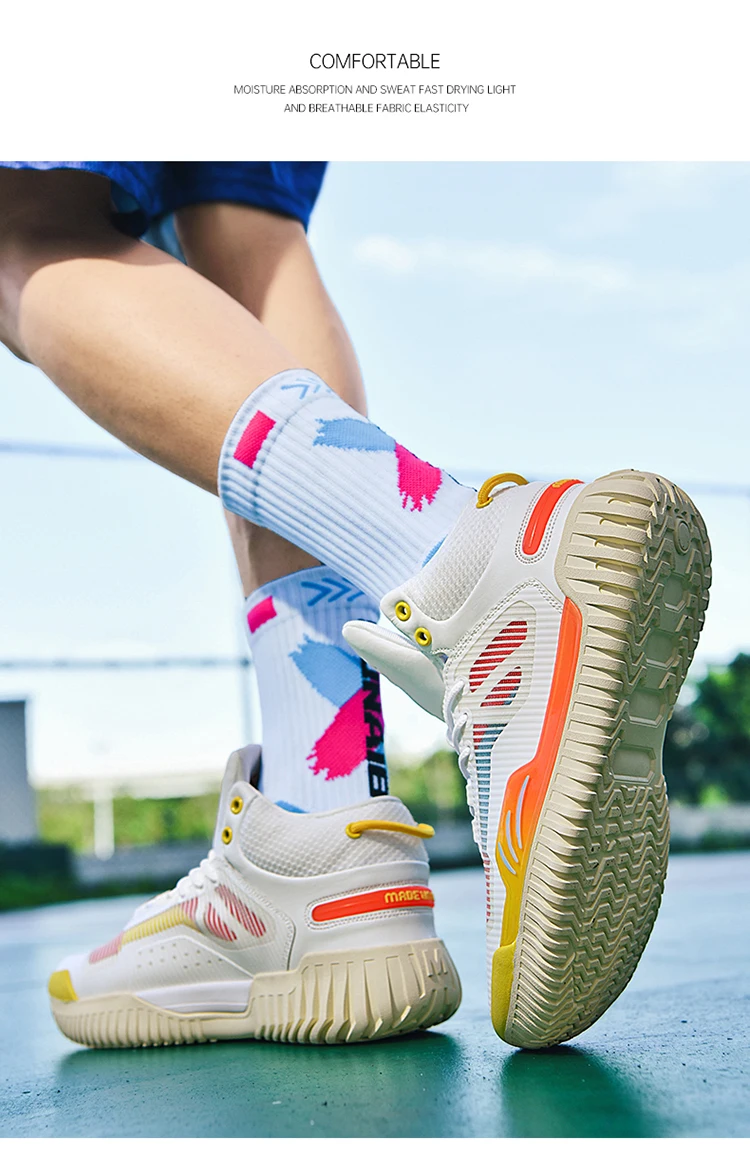 

New Professional Training High-Resilience Basketball Training Shoes Unisex Anti-Slip, Wear-Resistant Sports Training Footwear