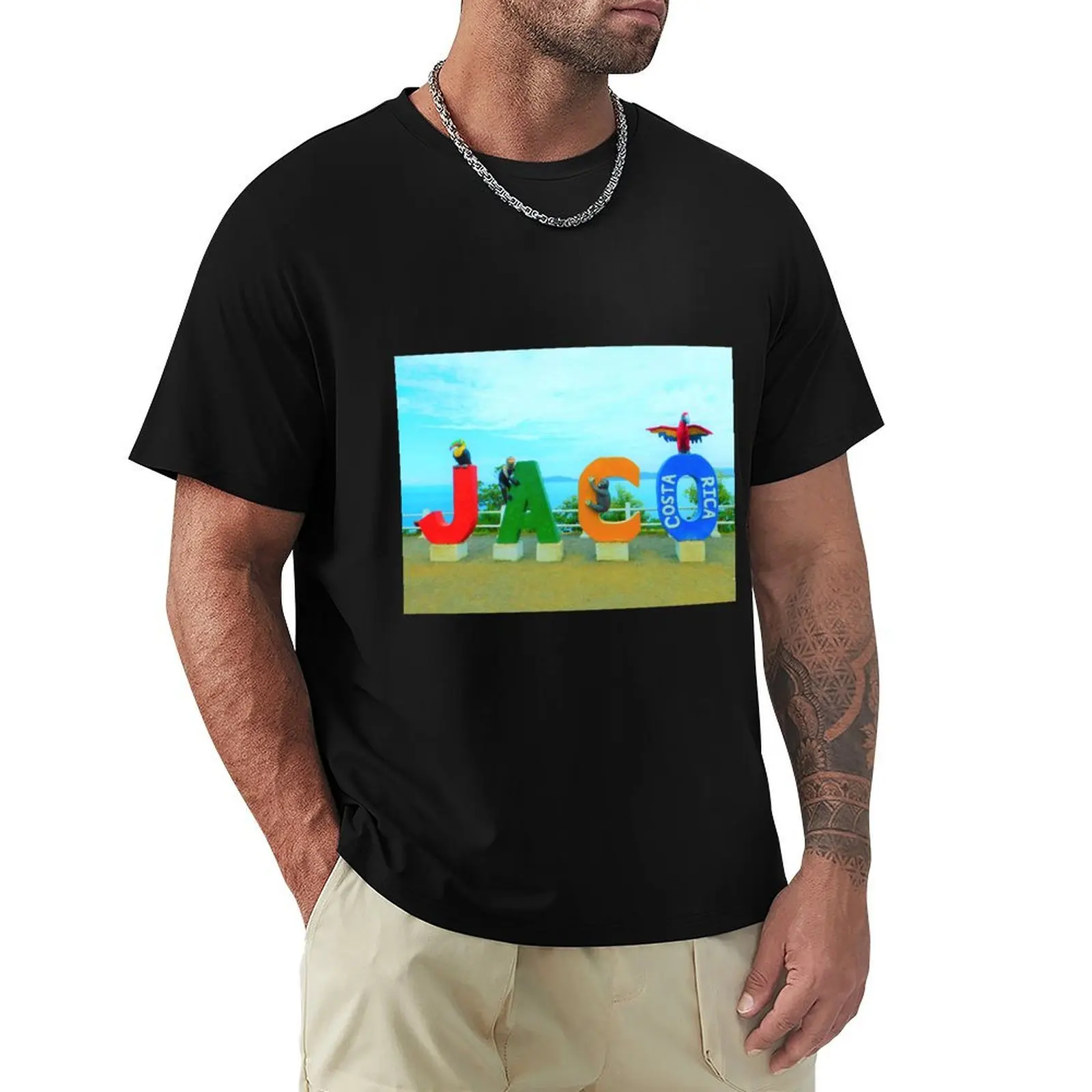 

Jaco Sign Costa Rica T-Shirt Ultra Soft Breathable Tee Top