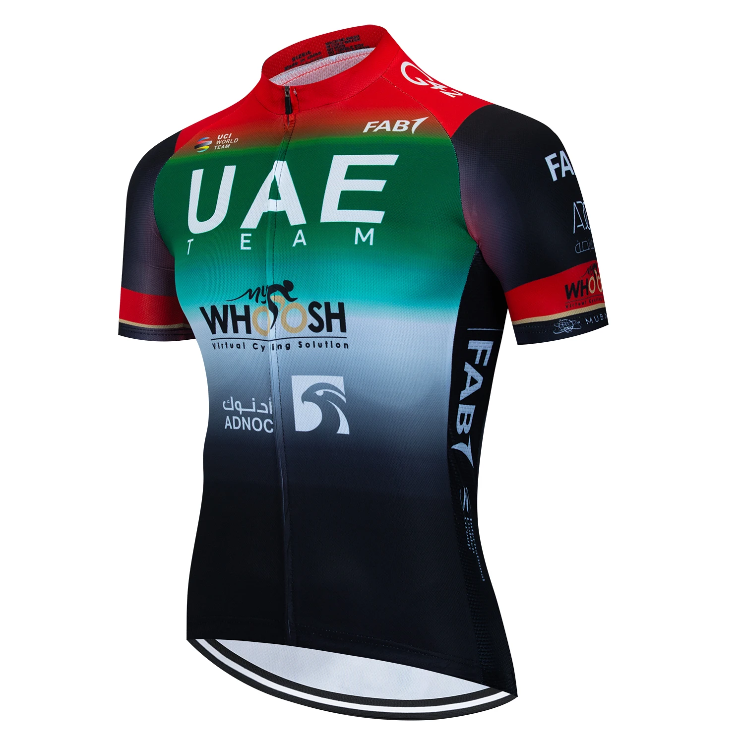 Uae-サイクリングジャージーセット,マウンテンバイクユニフォーム