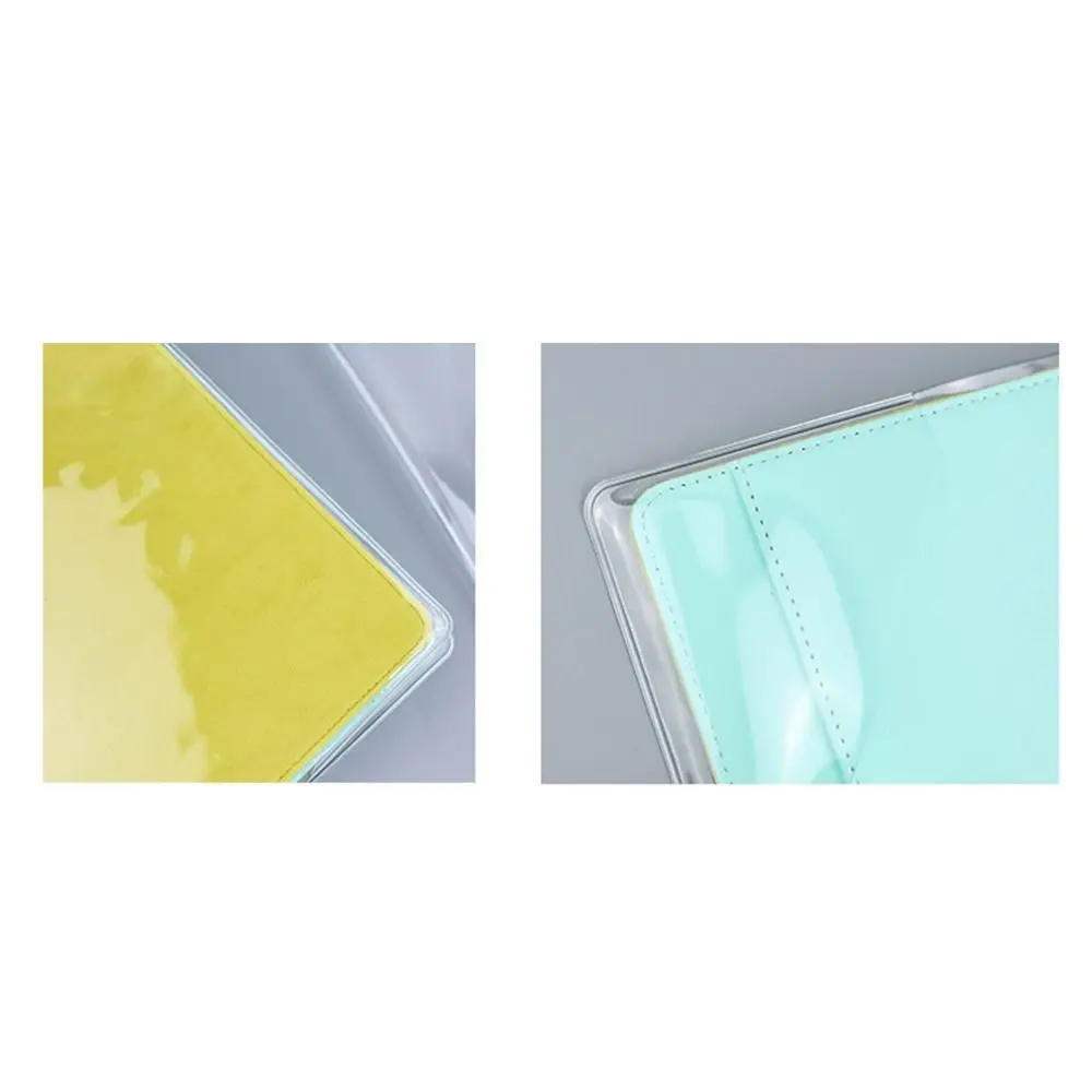 Durable A5/A6 Notebook Protective Sleeve PVC Waterproof Scrapbooking Cover Transparent Book Cover Agenda Planner