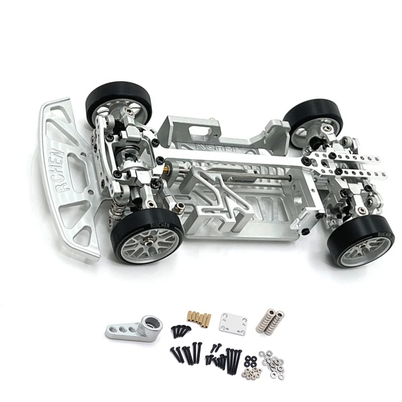 

All Metal Wheelbase Adjustable Chassis Frame KIT For Wltoys KYOSHO MINI-Q9 284131 K969 K989 1/28 RC Car Parts