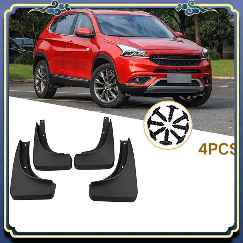 

AU16-4PCS Car Mudguard Mud Flaps Splash Mud Guard Fender For Chery Tiggo 7 2016-2019 Car Accessories