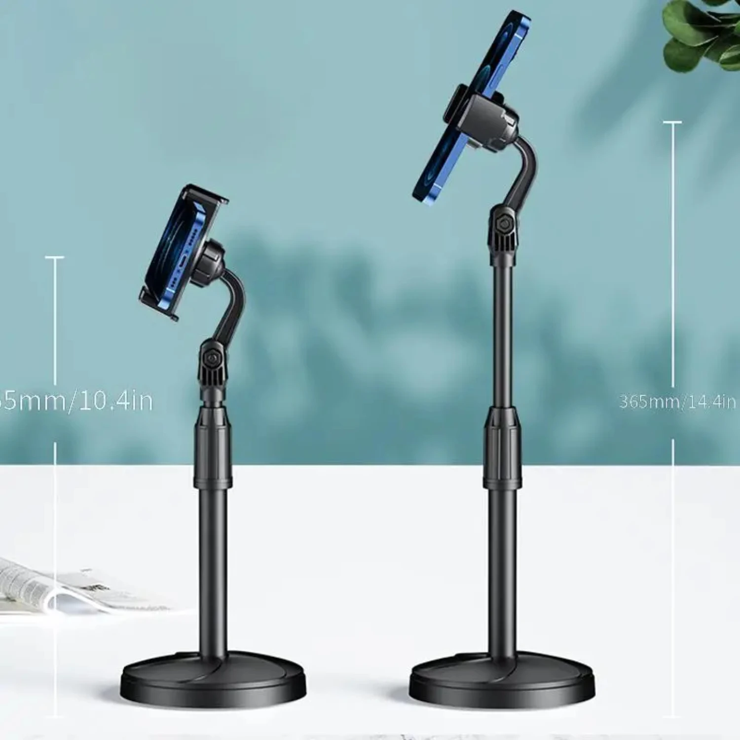 Suporte para telefone portátil ajustável compatível com todos os telefones