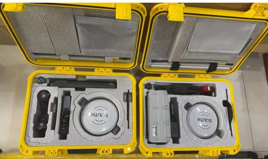 South G3 RTK GPS Gnss Land Survey Surveying Instrument,Integrated Transceiver Farlink Radio,G3 Base And Rover Optional Languages