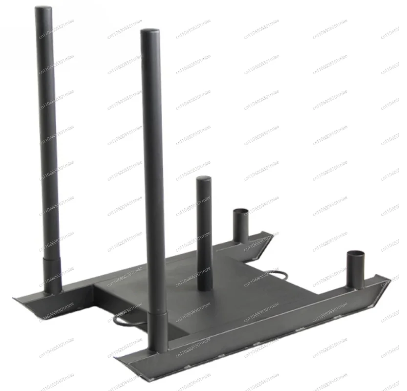 Fitness sled car with strap, weight bearing  force training, gym sled weight bearing resistance outdoor energy cart