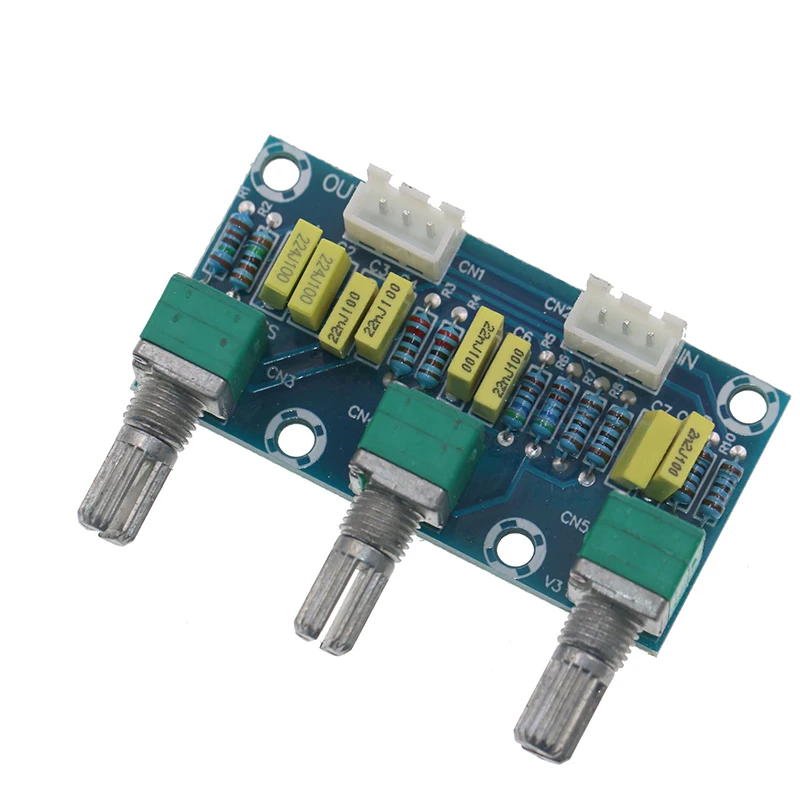 Subwoofer PCB Adjustment Amplificador XH-M802 Amplifier Board High And Low Voltage Mixer Tone Board Volume Control