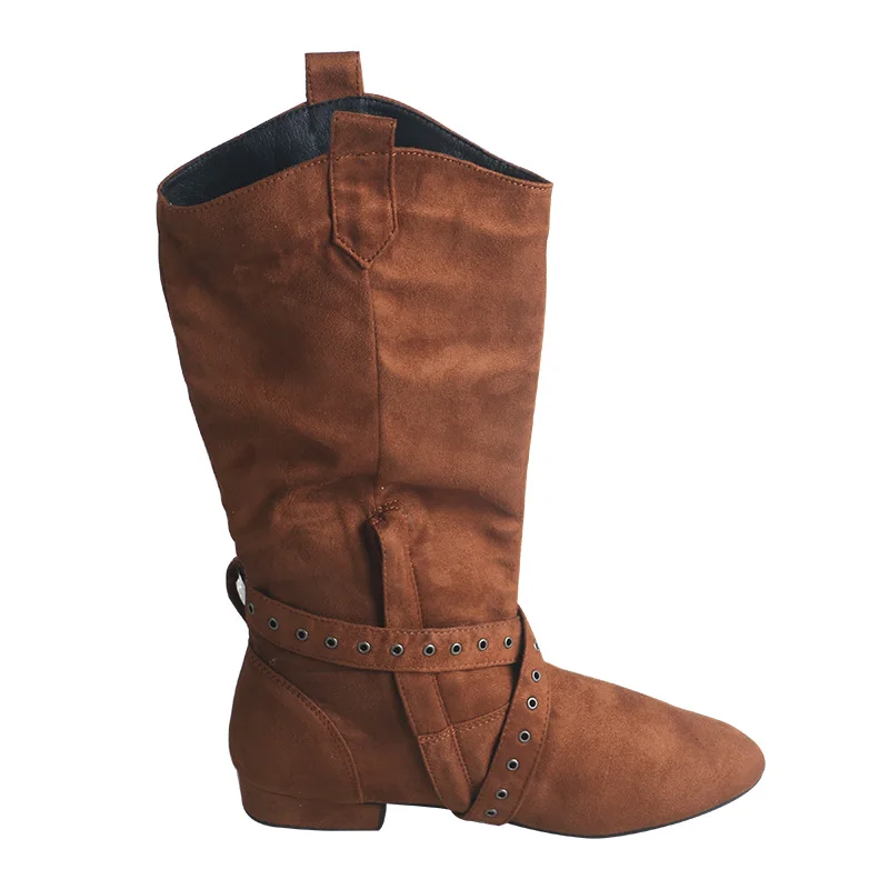 NONE 28 Farben Maßgeschneiderte Fersen- und Farblinie Damen-Tanzstiefel Beige Lange Stiefel zum Tanzen Wildleder Swayd Dance Stiefel Größe 43 5