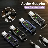 Type C To 3.5mm Earphone Audio Adapter 3 5 Jack Female USB C Aux Audio Converter for IPhone15 Samsung Galaxy S23 S22 Xiaomi