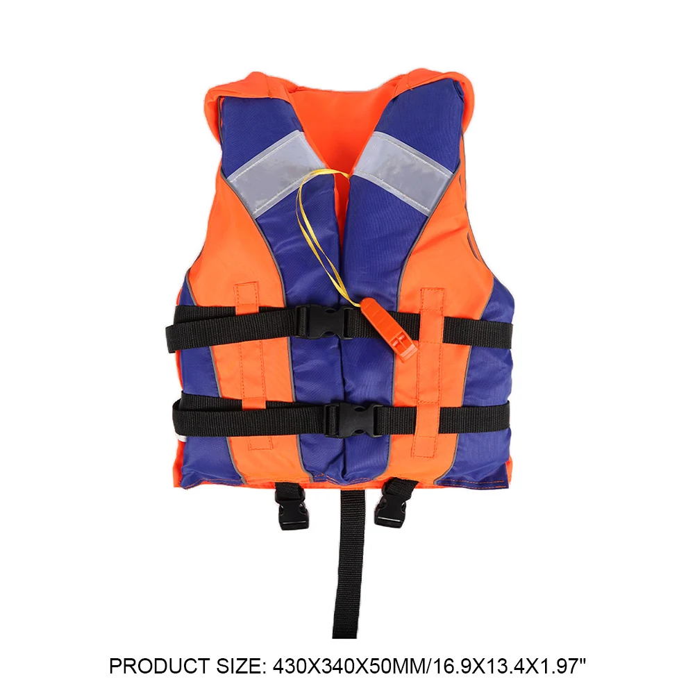 1/2PCS Children Life Jacket With Whistle Adjustable Size Swimming Float Vest Fishing Drifting Swimming Life Vest For Water Sport view 5