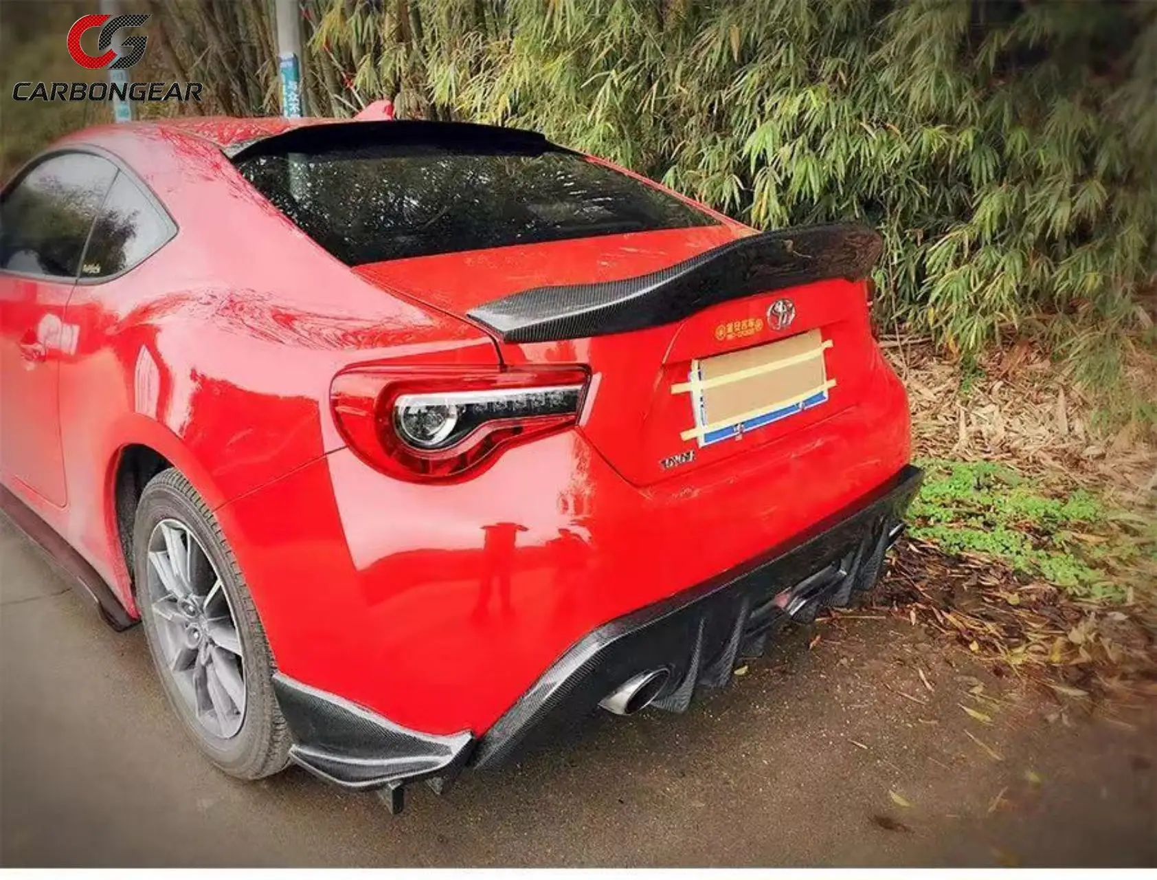 For 2012 To 2020 Toyota 86/Subaru BRZ Aimgain Style High Quality ABS Spoiler Wing Body Kit Glossy Black Or White