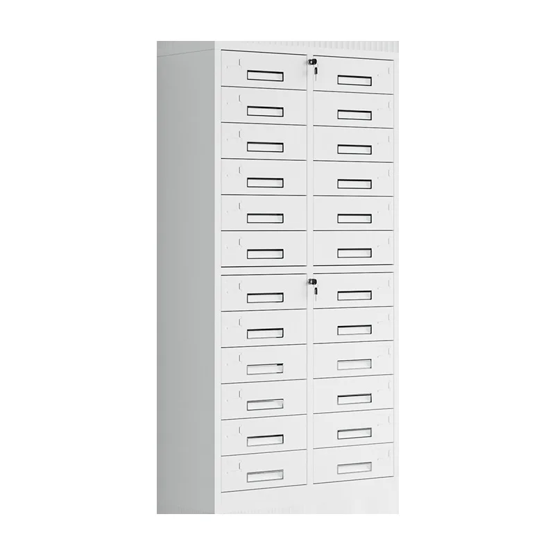 chest 24 bucket tin cabinet directory cabinet drawer file cabinet A4 data cabinet office file storage cabinet