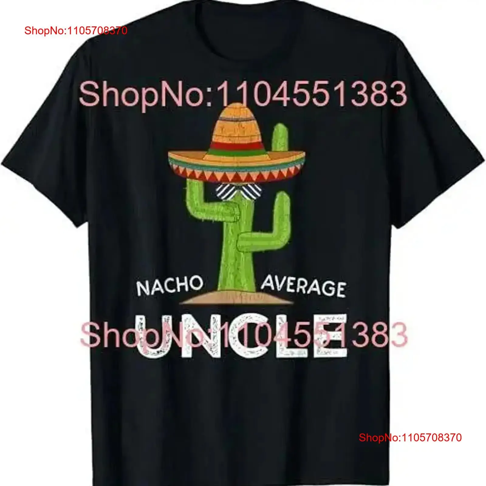 Fun Hilarious Uncle Joke Humor Funny Nacho Average T Shirt vintage Washed graphic Unisex Comfortable Breathable