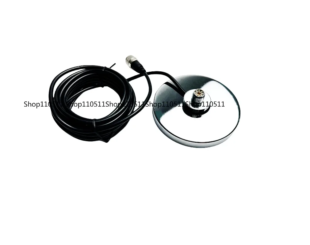 Strong Magnetic 120mm Diameter Antenna Mounted 4.7 Inch with 5m RG58 Cable for Mobile Radio Roof Whip Communication Antenna