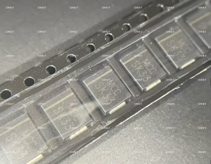 New original  SK33-TP  SK33   SMC  「DIODE SCHOTTKY 30V 3A DO214AB」