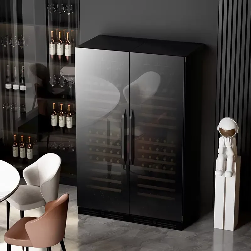 300 Bottle Dual Zone Wine Cooler Inverter Compressor Large Commercial Display Fridge Premium Tall Refrigerator For Bottleshop