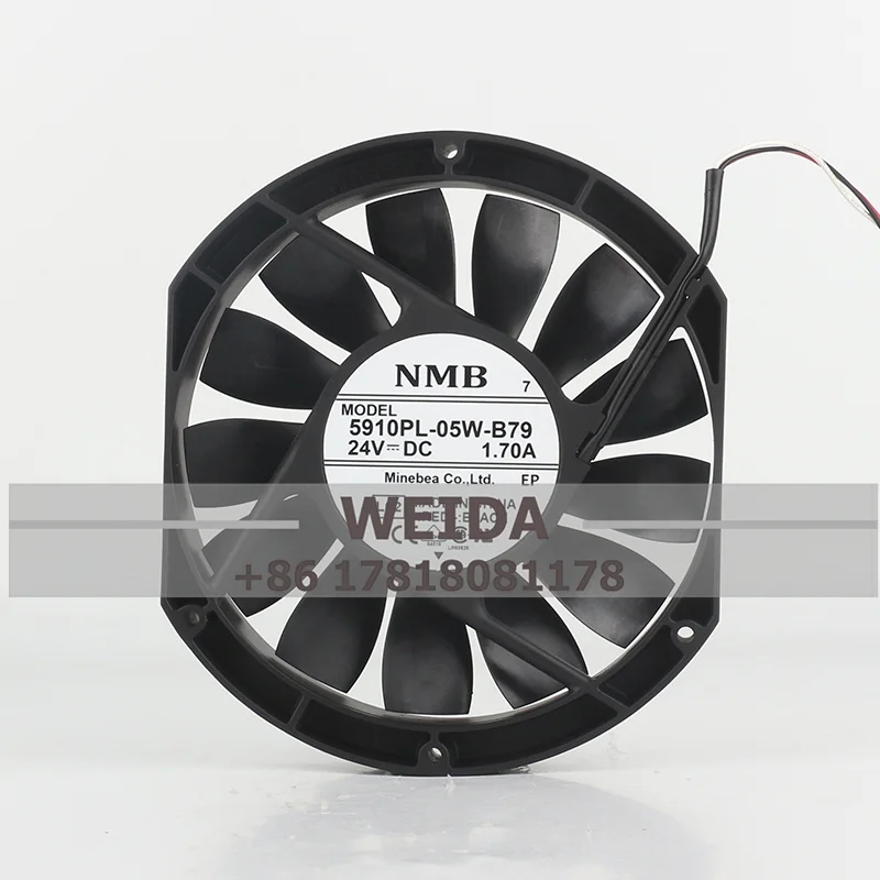 

New original NMB 5910PL-05W-B79 DC24A 1.7A 17025 Inverter cooling axial fan Fan 172*150*25MM