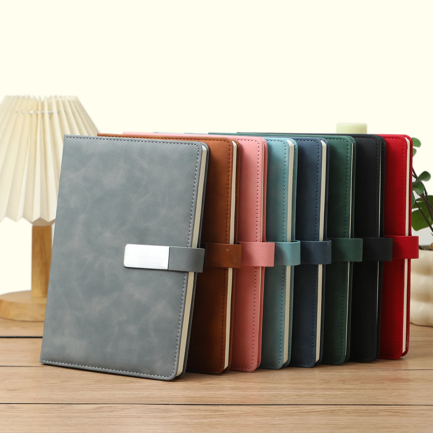 B5 Color Changing PU Notebook Magnetic Buckle 96 Sheets 192 Pages 75g Daolin Paper Journal Notepad Business Office Diary