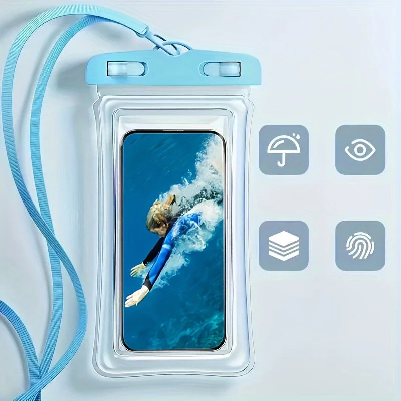 Wasserdichte Handyhülle, langlebige Dichtung, perfekt zum Surfen, schwimmender Airbag, Ihr Abenteuerbegleiter für Sommer-Outdoor-Sportarten