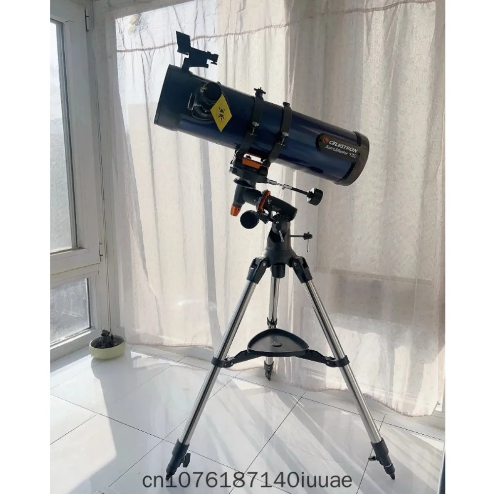 AstroMaster 130EQ Newton Reflective Astronomical Telescope High Power HD Deep Space Observation Telescope For Star Viewing Plane
