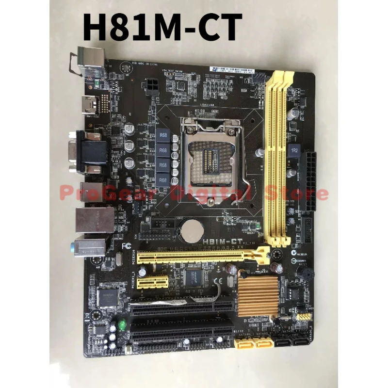 

for ASUS H81M-CT LGA1150 Micro-ATX Mainboard Intel H81 DDR3 SATA3 USB3.0 HDMI VGA