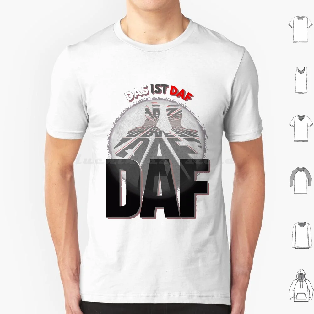 Das Ist Daf-Global. T Shirt Big Size 100% Cotton Daf Ebm Electro Electronic Front 242 German Industrial Music Nitzer Ebb Front