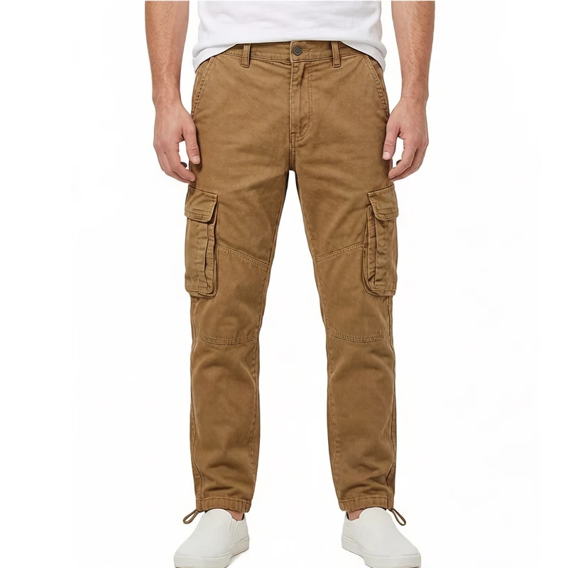 

Tactical Cargo Pants for Men Cotton Hiking Pants Casual Military Pants Combat Rip Stop Work Cargo Pant Camping with 6 Pockets