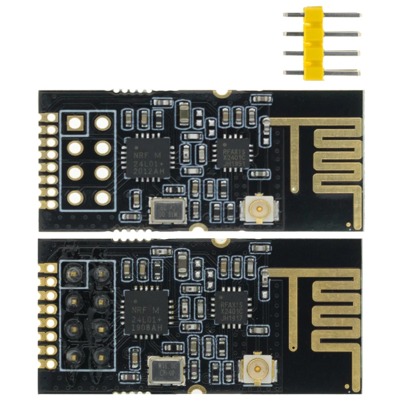 GT-24 2.4G SMD NRF24L01 1100 Meter Long-distance NRF24L01+PA+LNA SMD Wireless Module 1100meters 2.4G Antenna