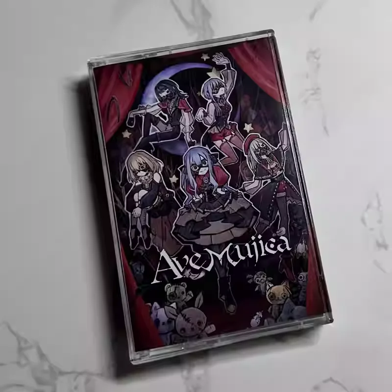 

Vintage Anime J-Rock Album Ave Mujica Cassette Tape KiLLKiSS Audio Cassette Cosplay Walkman Car Soundtracks Box Gifts
