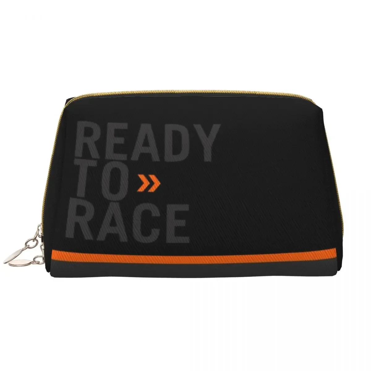 Custom Ready To Race Travel Cosmetic Bag Enduro Cross Motocross Bike Life Makeup Toiletry Organizer Lady Beauty Storage Dopp Kit