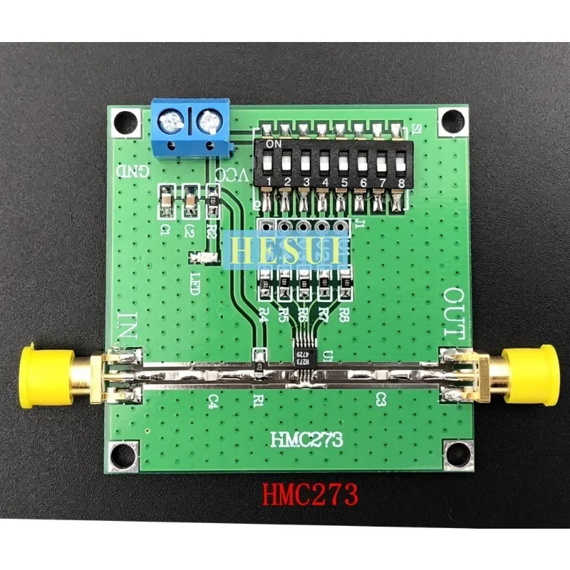 HMC273 numerical control attenuator position values are 1 (LSB), 2, 4, 8 and 16 dB
