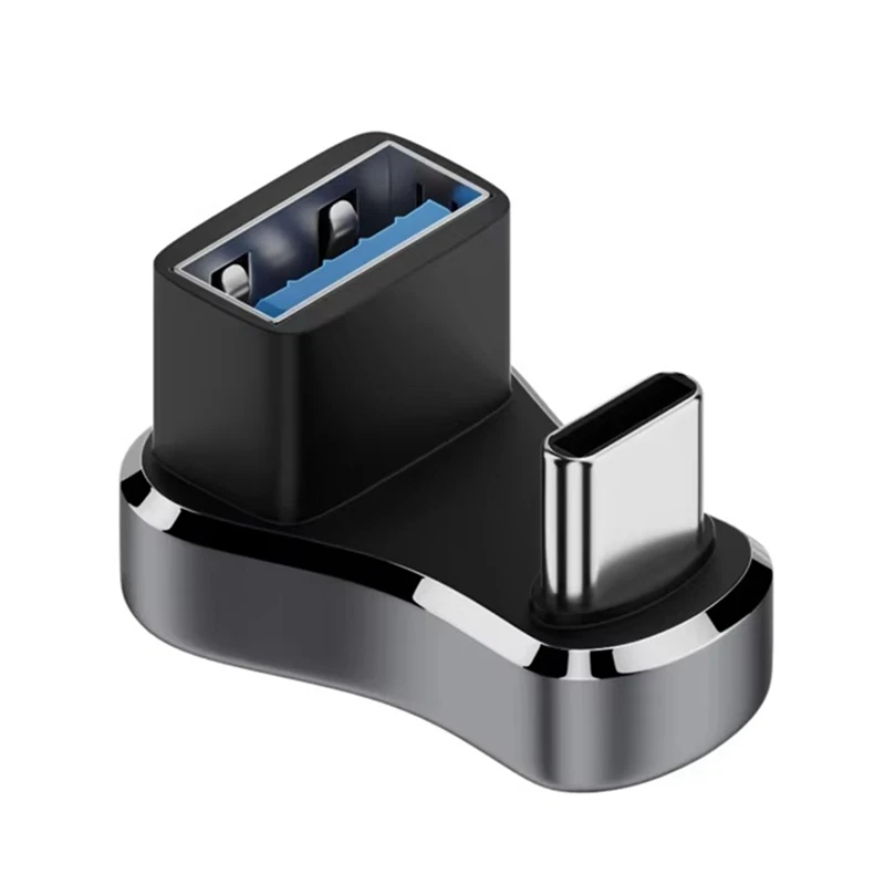 180 Degree Angle USB C Adapter USB-C PD Charging Tablet USB C U Shape Converter For Steam Deck Accessories