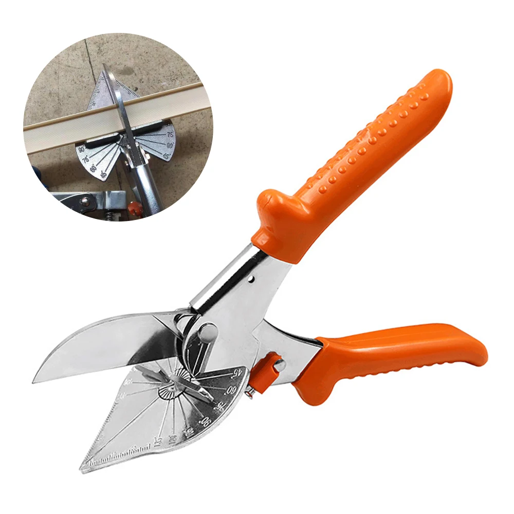 

45-135 Degree Multi Angle Mitre Siding Wire Duct Cutter PVC PE Plastic Pipe Hose Scissor Cut Housework home decor Plumbing Tool