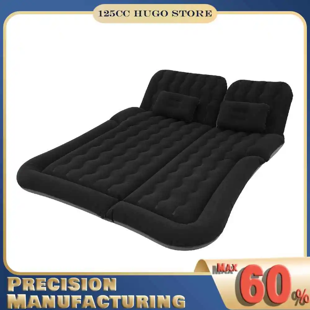 

Надувной матрас с электрическим насосом, 1.74*1.26м, для кемпинга, из ПВХ, для внедорожников, уличная надувная кровать