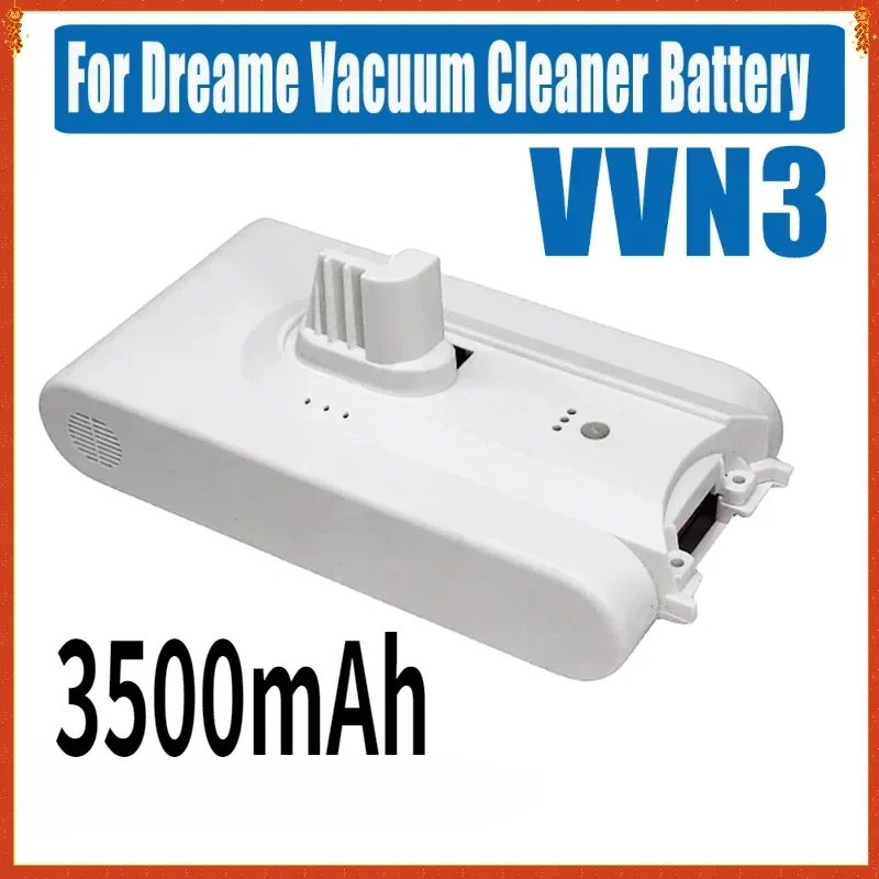 

For Xiaomi Mijia Vacuum Cleaner V8 V9 V9B V9P V10 VVN3 VVN4 Dreame 25.2V 3500mAh Vacuum Cleaner 18650 Li Ion Battery Pack