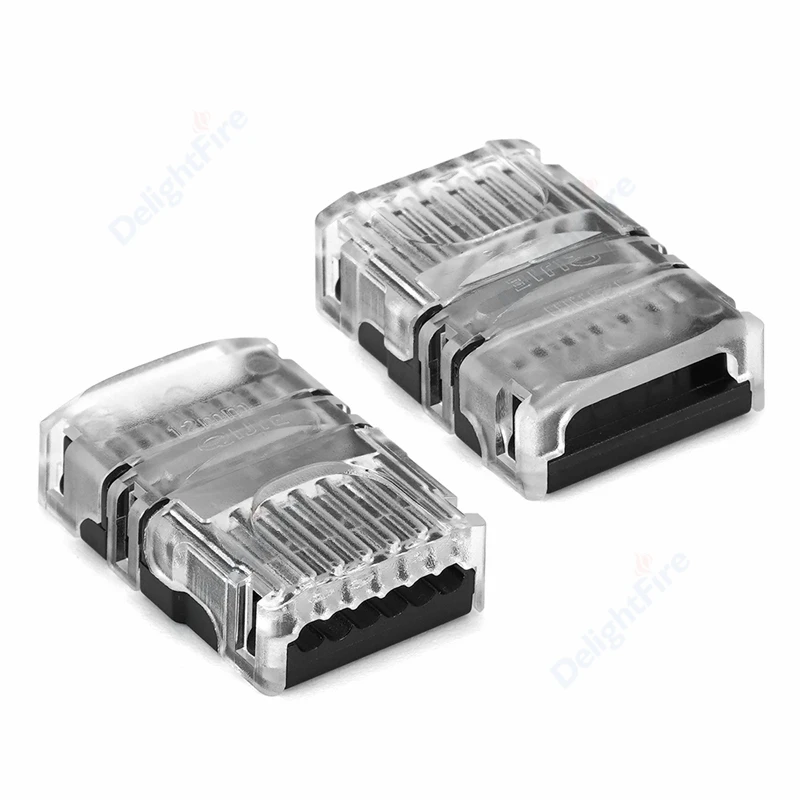 2/3/4/5/6pin LED Strip Connector Electric Extension Wire Connector For 5050 RGB Strip Lights To Wire Connection Use