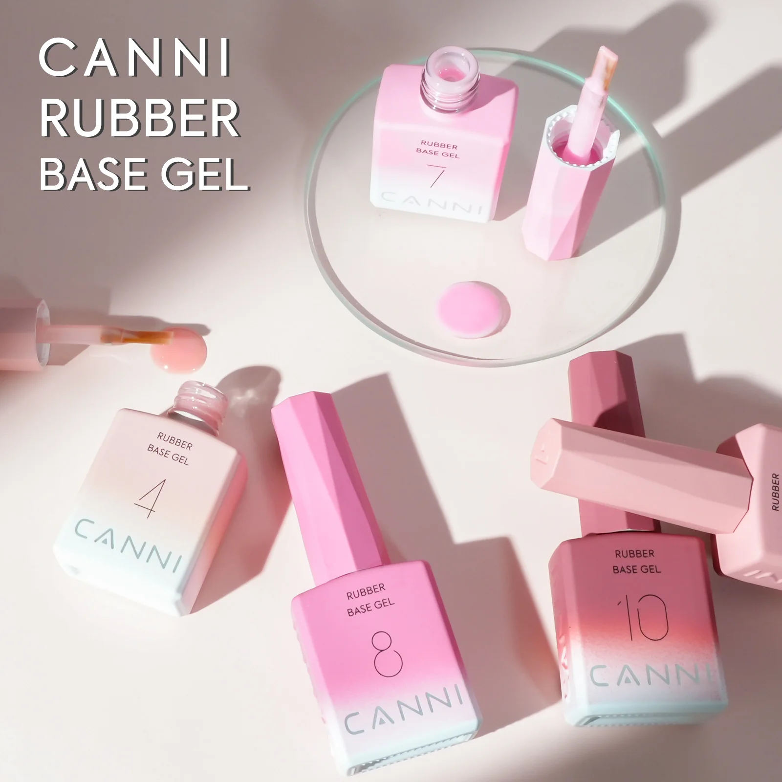 CANNI 9 ml TPO-FREI HEMA-FREI Schnellbau-Nagelgel in der Flasche Soak Off Nude Extension UV-Konstruktionsgel Verstärkungs-Nagelgele – Detail 7