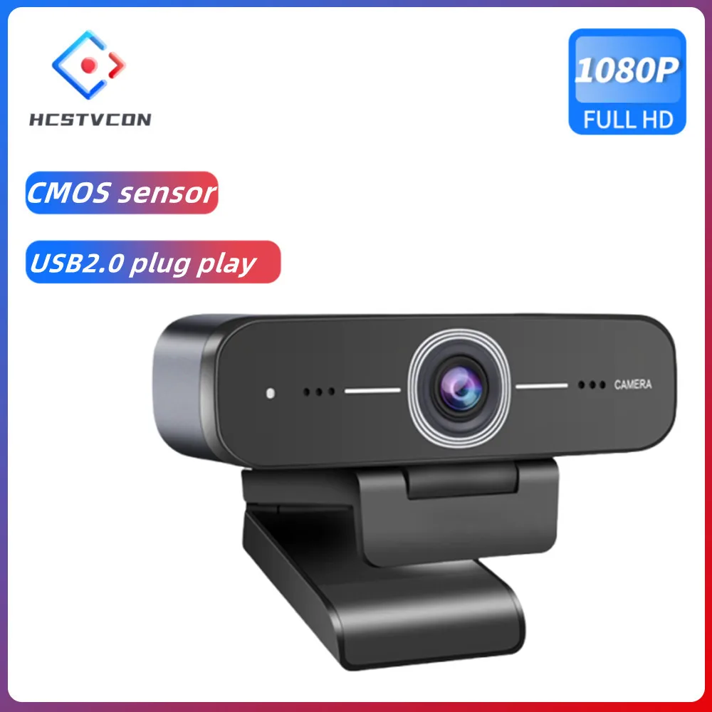 

Full HD 1080P Webcam Mini 30fps Bulit in Microphone for Conference Laptop Audio Video Live ​Business Travel Portable Camera