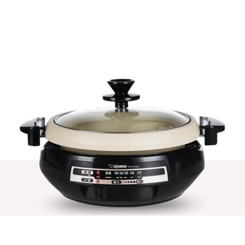 

Home multifunctional electric hot pot PVH30 large capacity mandarin duck electric pan for frying, baking, steaming and boiling R