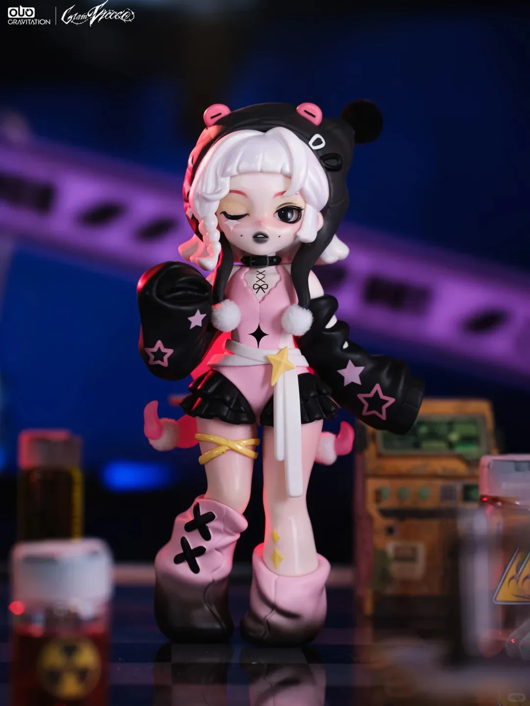 VICOCO Toxic Laboratory Blind Box Spielzeug PVC-Puppen Mystery Box Modell Allgemeine Geschenke Trendige Spieltaschenanhänger Sammlerstücke Ornamente