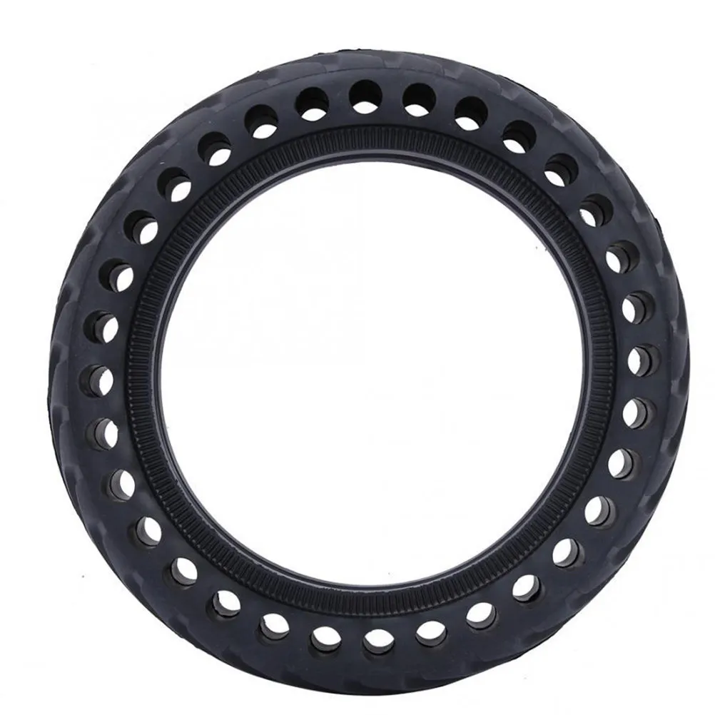8 Inch Tubeless Electric Scooter Tire Rubber Honeycomb Structure Non-Pneumatic Shock-Absorbent Anti-Explosion Tire for