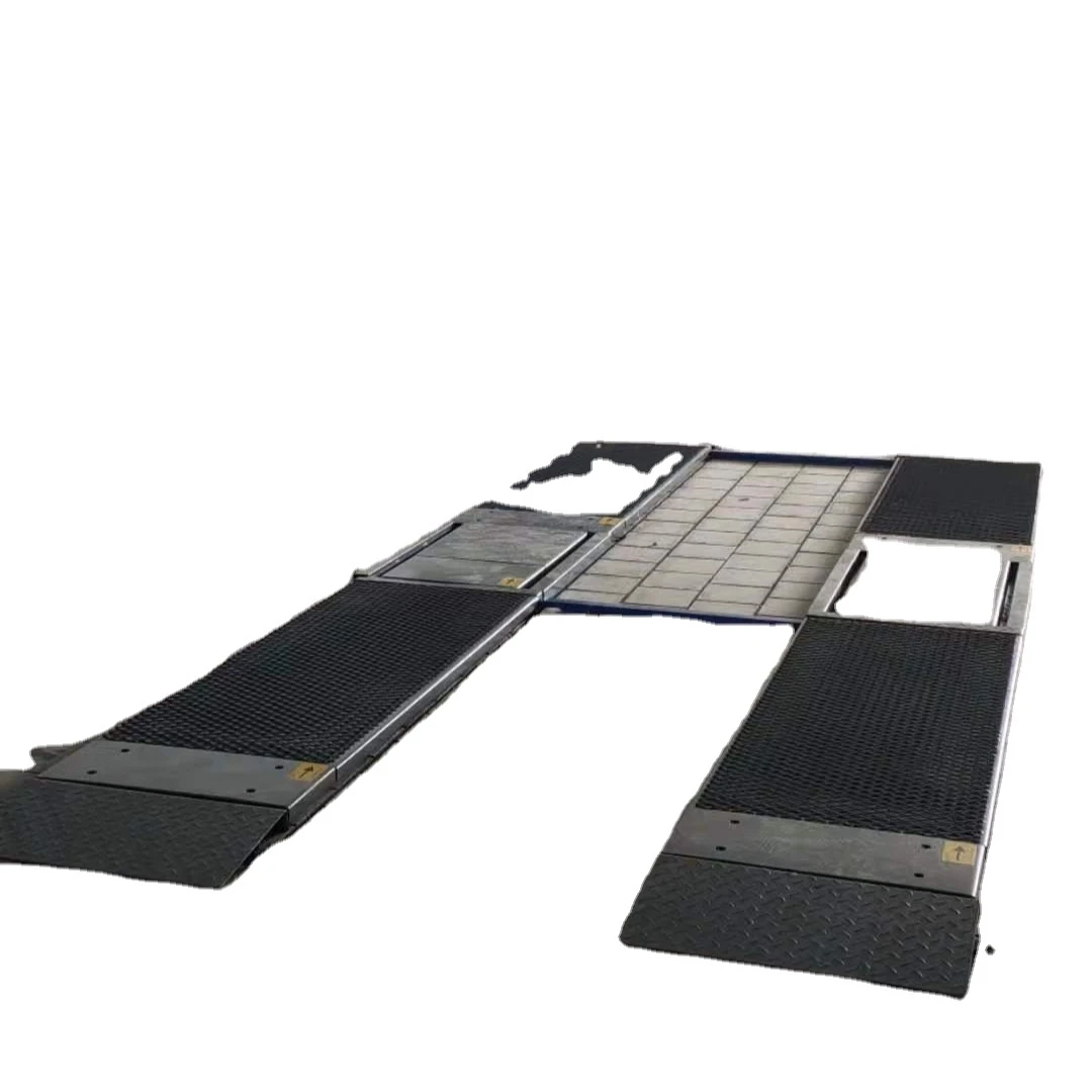 Automóvel Ultra Flat Plate Freio Tester, Veículo Test Line Plate, Simulando Estrada, Auto, 4 Toneladas