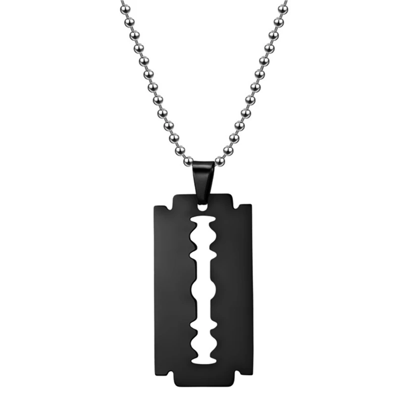 Trendy Necklace for Men Pendant for Men and Women for Razor Necklace