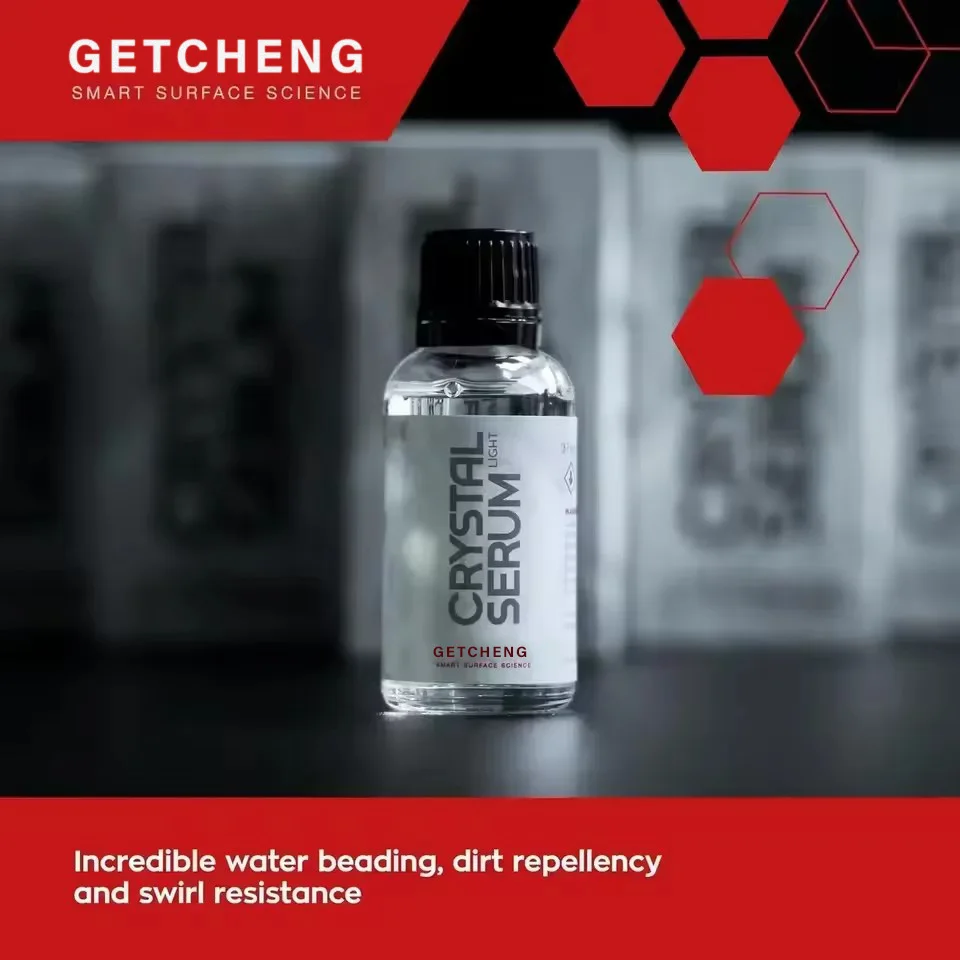 Crystal Serum Light Ceramic Coating for Cars Protect Car Paintwork High Shine Easy To Apply 50ml 5 Years Durability