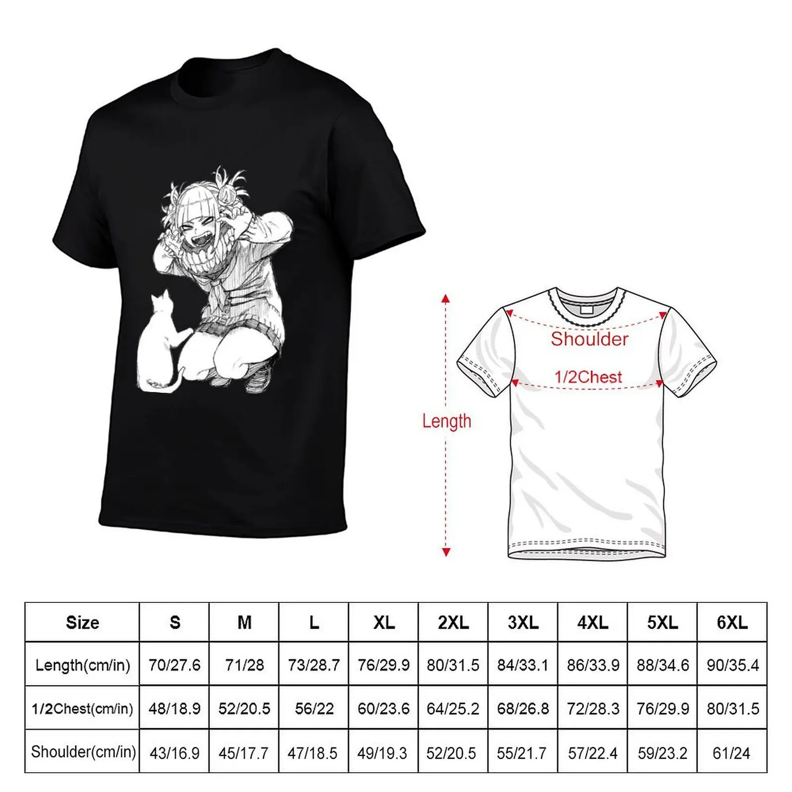 Himiko Toga T-Shirt Moisture Wicking Athletic T-Shirt