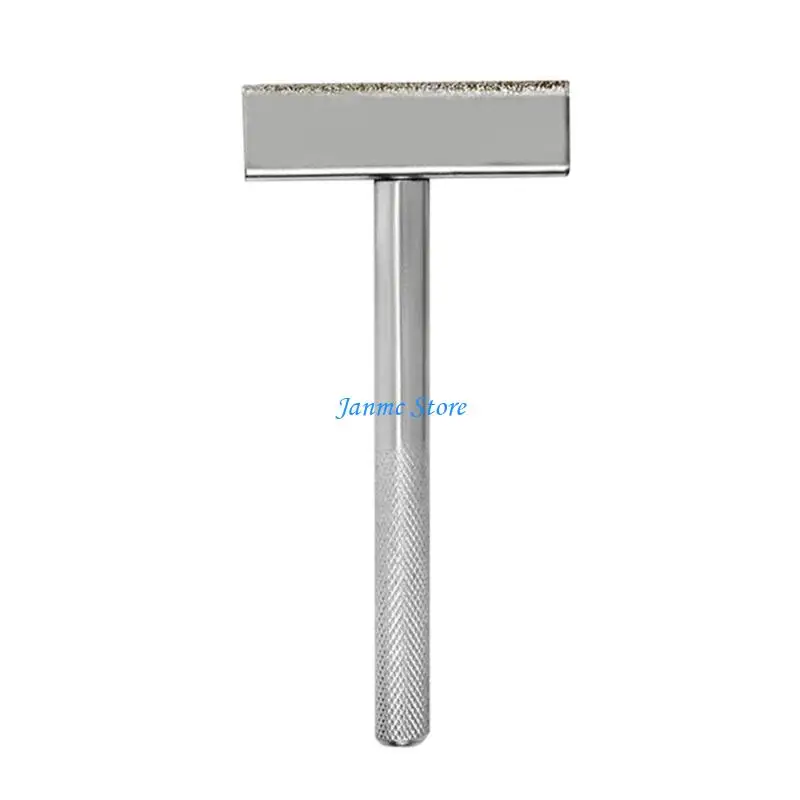 LX0C Sanding Disc Straightener Metal Sanding Disc Stone Dresser Sanding Disc Dresser Metal Stone Dresser Hand Tool