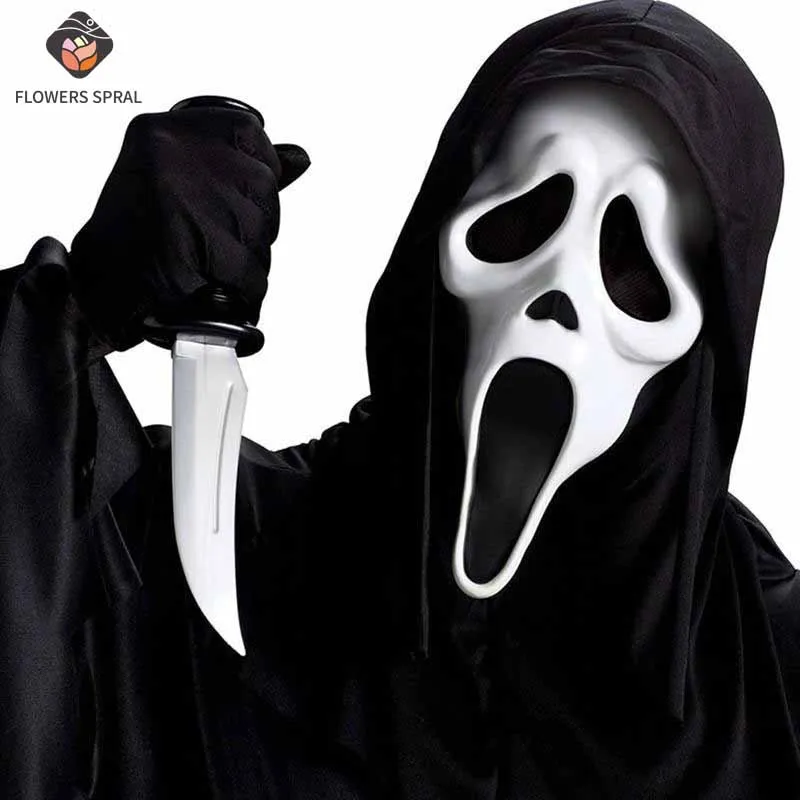 

1PC Halloween Cosplay, Scary, Funny, Screaming, Grimace, Mask, Scary Headgear, Adult Dance Props, Costume