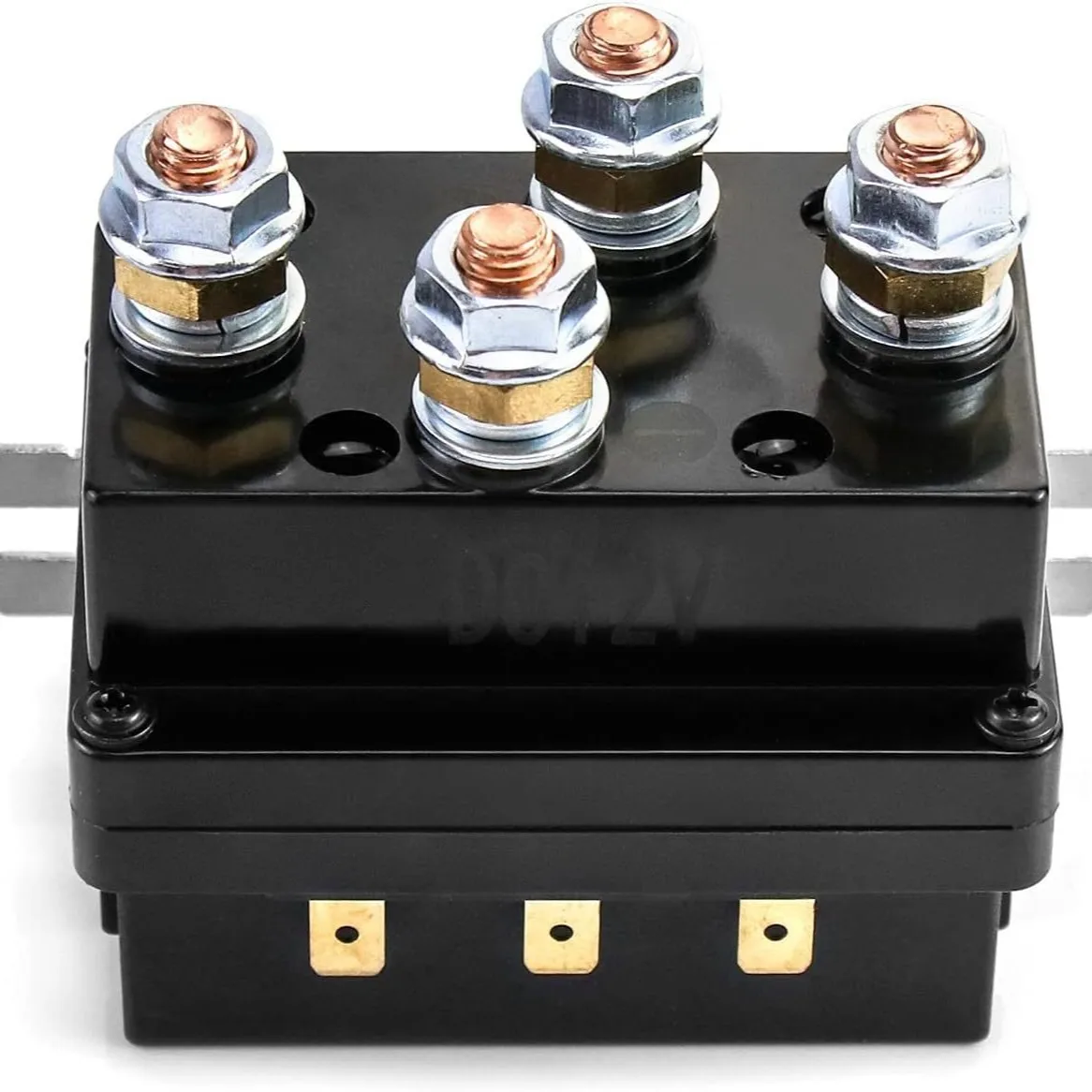 12V 500A Winch Solenoid Contactor Relay for 8000lbs-17000lbs ATV UTV Boat 4x4 Vehicle SUV Truck Control