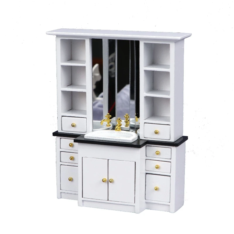 1:12 Poppenhuis Mini Meubels Beeldjes OB11 Simulatie Meubels Wastafel Badkamer Wastafel Poppenhuis Miniatuur Accessoires