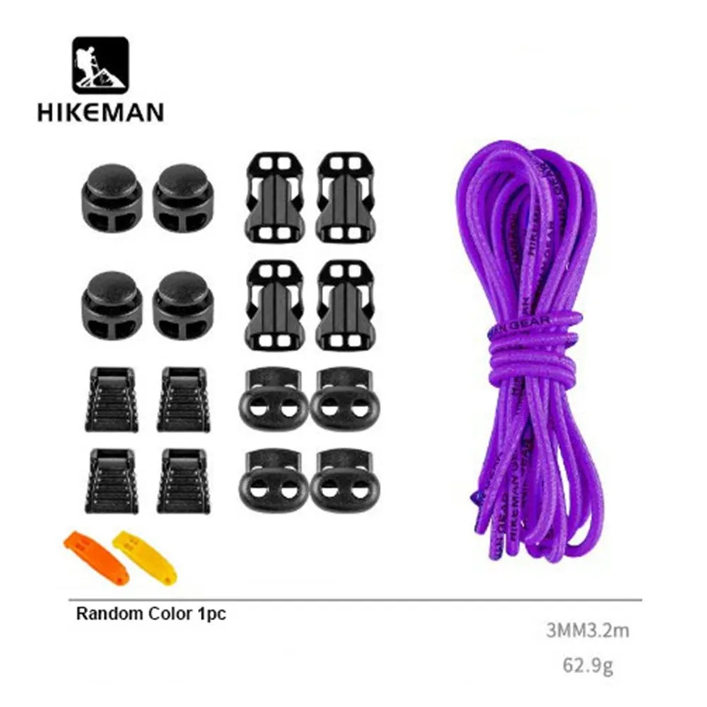 

1Set Reflective DIY Elastic Rope 9 Styles Black Backpack Fxed Buckle Mountaineering Bag Buckles